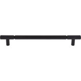 Top Knobs Prestwick 12" Center to Center Bar Pull, Flat Black - TK3246BLK
