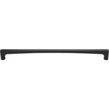 Top Knobs Riverside 18" Center to Center Appliance Pull, Flat Black - TK1019BLK