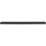 Top Knobs Wescott Appliance Backplate 12" Center to Center, Ash Gray - TK3277AG