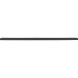 Top Knobs Wescott Backplate 12" Center to Center, Ash Gray - TK3276AG