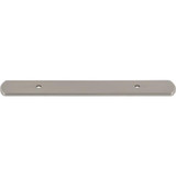 Top Knobs Wescott Backplate 3 3/4" (c-c) - Brushed Satin Nickel - TK3271BSN