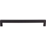 Top Knobs Square Appliance Pull 18" (c-c) - Flat Black - TK165BLK