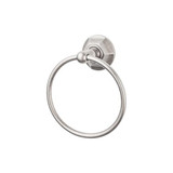 Top Knobs Edwardian Bath Ring - Hex Backplate, Antique Pewter - ED5APB