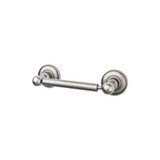 Top Knobs Edwardian Bath Tissue Holder - Antique Pewter - Plain Backplate - ED3APD