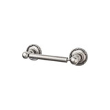Top Knobs Edwardian Bath Tissue Holder - Ribbon Backplate, Antique Pewter - ED3APE