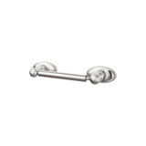 Top Knobs Edwardian Bath Tissue Holder - Brushed Satin Nickel - Oval Backplate - ED3BSNC