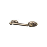 Top Knobs Edwardian Bath Tissue Holder - German Bronze - Oval Backplate - ED3GBZC