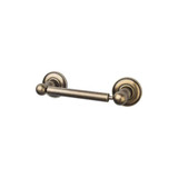 Top Knobs Edwardian Bath Tissue Holder - German Bronze - Plain Backplate - ED3GBZD