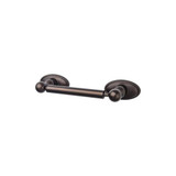 Top Knobs Edwardian Bath Tissue Holder - Oil Rubbed Bronze - Oval Backplate - ED3ORBC