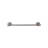 Top Knobs Edwardian Bath 24" Single Towel Bar - Antique Pewter - Plain Backplate - ED8APD