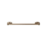 Top Knobs Edwardian Bath 24" Single Towel Bar - Oval Backplate, German Bronze - ED8GBZC