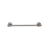 Top Knobs Edwardian Bath 30" Single Towel Bar - Antique Pewter - Ribbon Backplate - ED10APE