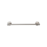 Top Knobs Edwardian Bath 30" Single Towel Bar - Brushed Satin Nickel - Plain Backplate - ED10BSND