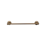 Top Knobs Edwardian Bath 30" Single Towel Bar - German Bronze - Plain Backplate - ED10GBZD