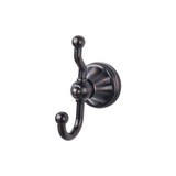 Top Knobs Hudson Bath Double Hook, Tuscan Bronze - HUD2TB