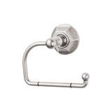 Top Knobs Edwardian Bath Tissue Hook - Antique Pewter - Hex Backplate - ED4APB