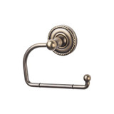 Top Knobs Edwardian Bath Tissue Hook - German Bronze - Rope Backplate - ED4GBZF