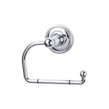 Top Knobs Edwardian Bath Tissue Hook - Polished Chrome - Rope Backplate - ED4PCF
