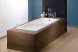 Cheviot Drop In Cast Iron Tub 59 Inch x 27 1/2 Inch Wide x 16 1/2 Inch Tall - 2187-WU-FT