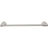 Top Knobs Hudson Bath 18" Single Towel Bar - Brushed Satin Nickel - HUD6BSN