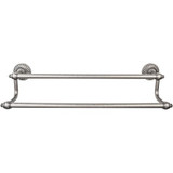 Top Knobs Tuscany Bath 24" Double Towel Bar, Antique Pewter - TUSC9PTA