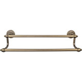 Top Knobs Tuscany Bath 24" Double Towel Bar - German Bronze - TUSC9GBZ
