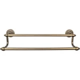 Top Knobs Tuscany Bath 24" Double Towel Bar, German Bronze - TUSC9GBZ