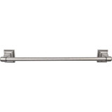Top Knobs Stratton Bath 24" Single Towel Bar, Antique Pewter - STK8AP