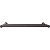 Top Knobs Hopewell Bath 30" Double Towel Bar - Oil Rubbed Bronze - HOP11ORB