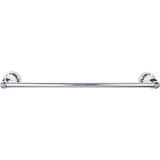 Top Knobs Hudson Bath 30" Single Towel Bar, Polished Chrome - HUD10PC