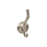 Top Knobs Reeded Wall Hooks 4 11/16", Brushed Satin Nickel - TK1062BSN