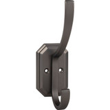 Top Knobs Emerald Hook 6 1/4", Ash Gray - TK1065AG