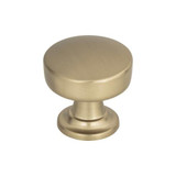 Atlas Browning Round Door Knob 1 1/4 Inch - Champagne, 325-CM