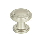 Atlas Bronte Door Knob 1 1/8 Inch - Brushed Nickel, 313-BRN