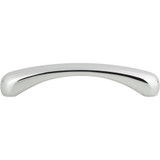Atlas Bridge Door Pull 3 3/4 Inch (c-c) - Polished Chrome, A801-CH