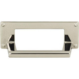 Atlas Bradbury Cup Door Pull 3 Inch (c-c) - Polished Nickel, A301-PN