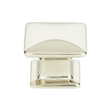 Atlas Alcott Square Door Knob 1 1/4 Inch - Polished Nickel, 322-PN