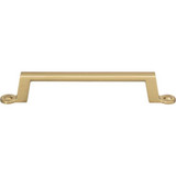 Atlas Bradbury Door Pull 5 1/16 Inch (c-c) - Warm Brass, A303-WB