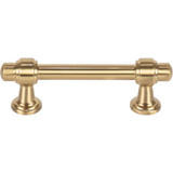 Atlas Bronte Door Pull 3 Inch (c-c) - Warm Brass, 314-WB