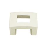 Atlas Homewares Centinel Square Knob 1 1/4 Inch (c-c) - Polished Nickel, 255-PN