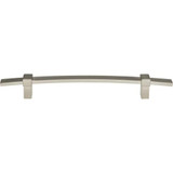 Atlas Buckle Up Door Pull 6 5/16 Inch (c-c) - Brushed Nickel, 304-BRN