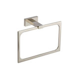 Atlas Homewares Axel Bath Towel Ring - Polished Nickel, AXTR-PN
