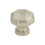 Atlas Homewares Elizabeth Knob 1 1/4 Inch - Brushed Nickel, 418-BRN
