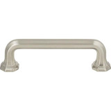 Atlas Elizabeth Door Pull 3 3/4 Inch (c-c) - Brushed Nickel, 419-BRN