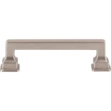 Atlas Erika Door Pull 3 3/4 Inch (c-c) - Brushed Nickel, A622-BRN