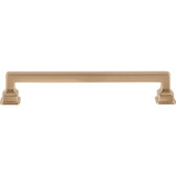 Atlas Erika Door Pull 6 5/16 Inch (c-c) - Warm Brass, A624-WB