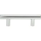Atlas Linea Rail Door Pull 3 Inch (c-c) - Polished Chrome, A822-CH