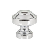 Atlas Malin Door Knob 1 1/8 Inch (c-c) - Polished Chrome, A640-CH