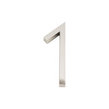 Atlas Modern Avalon #1 Large House Number - Brushed Nickel, AVN1-L-BRN