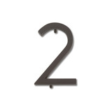 Atlas Modern Avalon #2 House Number - Aged Bronze, AVN2-O